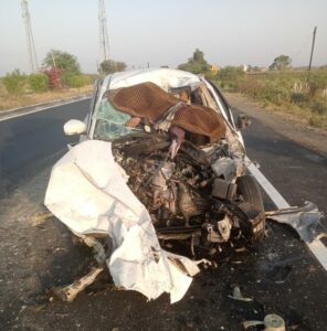 Car rams into truck from behind, four youths die