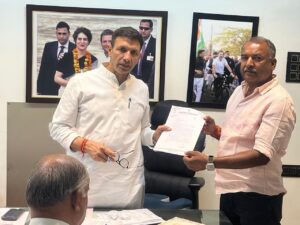 Former MLA Sukhendra Singh Banna had submitted a memorandum to Congress President Jitu Patwari