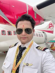 रीवा एयरपोर्ट में एटीआर-72 की लैंडिंग, शहर के पायलट को मिला पहला अवसर rewa airport