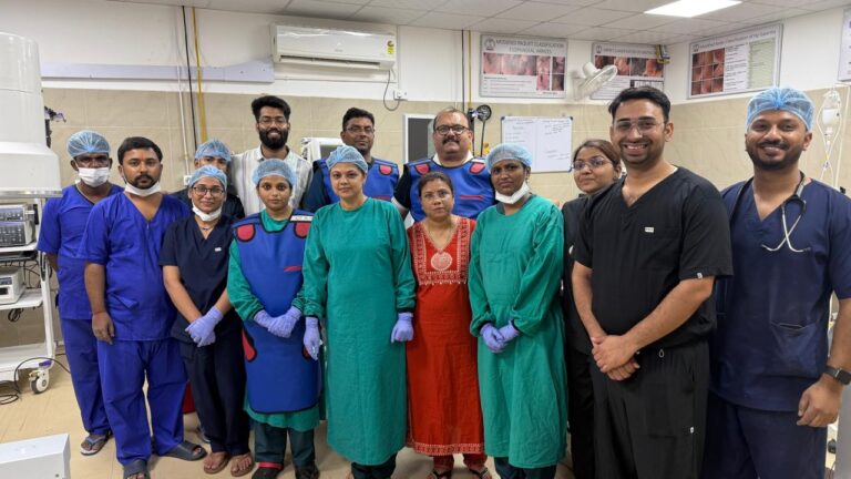 रीवा में बिना ऑपरेशन पेट की गंभीर बीमारी का सफल इलाज, SGMH में पहली बार एंडोस्कोपिक पॉलीपेक्टॉमी
